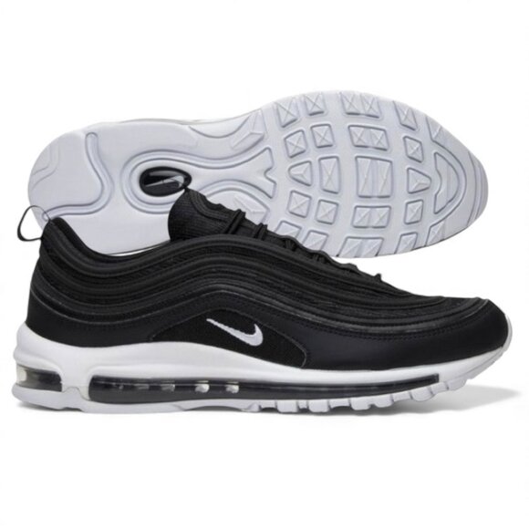 Nike Air Max 97 Black - White Mens Running Shoes Size 12 921826 001 NEW - Picture 1 of 7